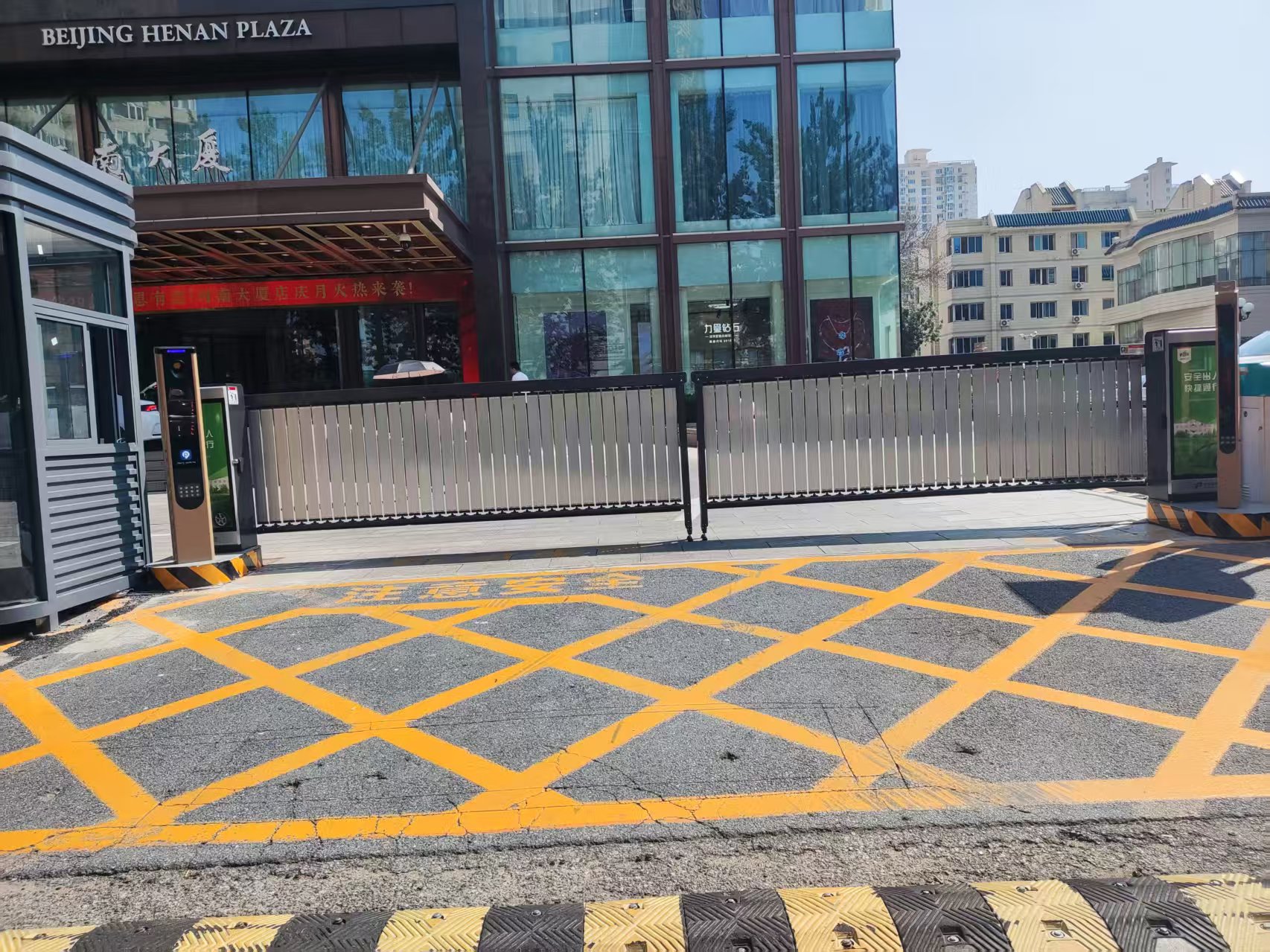 北京河南大厦智慧停车场